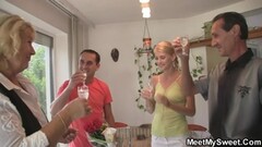 Slutty gf gets dirty with in laws Thumb