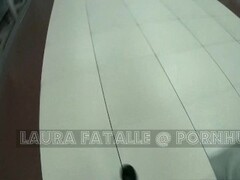 Risky public teen squirt public toilet masturbation - Laura Fatalle Thumb