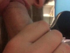 Real homemade Blowjob from younger sister, Training Thumb