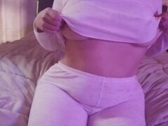 Thick Latina shows off her big ass and tits Thumb