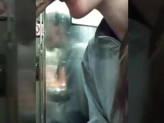 Girlfriend Sucks My Dick On Train Thumb