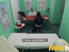 Fake Hospital Dirty Doctor stretches fit babes pussy after sucking his cock Thumb