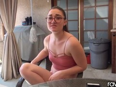 RawAttack - Teen Kat Monroe is fucked by a big dick, big booty & interview Thumb