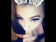 Amelia Skye sucks and tit fucks big cock for a facial Thumb