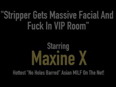 Busty Asian Milf Stripper MaxineX Rides A Client's Hard Throbbing Cock! Thumb