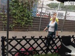 Deutschland Report - Chubby Blonde MILF Loves Cumming On A Hard Dick Thumb