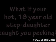 daughter-in-law cuckolds stepdaad creampie eating chastity Thumb