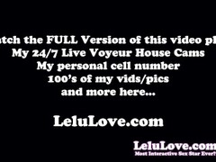 Sexy POV Dangling Dipping Pussy Play with POV Feet Tickling - Lelu Love Thumb