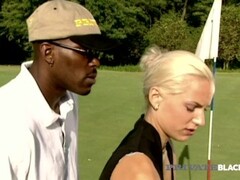 PrivateBlack - Sylvia Sun Anal Banged By Big Black Cock On Golf Course! Thumb