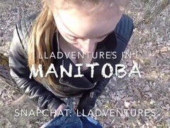 Road Trip Pt. 2 - Sex in Manitoba Park in Leather Jacket Thumb