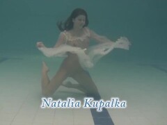 Outdoor swimming pool teen Natalia Kupalka Thumb