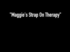 Doctor BBW Angelina Castro Gives Curvy Maggie Green StrapOn Fuck Therapy! Thumb