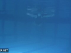 Swimming pool underwater erotic beauty Irina Polcharova Thumb