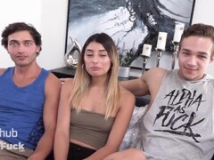 Vanessa And Jayden Get Together And Take The New Guys Virginity As Soon As He Gets To Set! Thumb