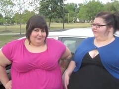 SSBBW Too Tight Car Squeeze with Ivy Davenport and Violet James Thumb