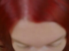 Ginger Schoolgirl Suck So Good And Was Fucked At Doggy - POV Thumb