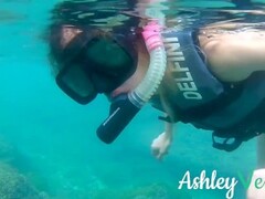 Redhead Step Sister Rides and Squirts all over the place - Ashley Ve Thumb