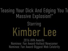 All Natural Blondie Kimber Lee Is Edging You Over And Over With Talent! Thumb