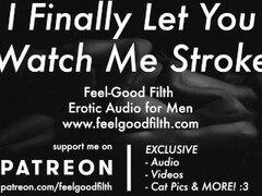 Your Hot Straight Friend FINALLY Lets You Watch Him Jack Off [Erotic Audio for Men] [Gay Dirty Talk] Thumb