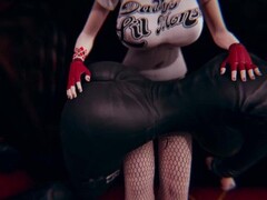 Futa Harley Quinn fuck Catwoman [3D] Thumb