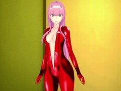 {Darling in the Franxx} Zero Two gets fucked like a mindless slut {コイカツ!/3D Hentai} Thumb